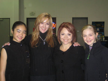 Nina Jiang, Coach Shanyn, Coach Becky Dever, Briley Pizzelanti